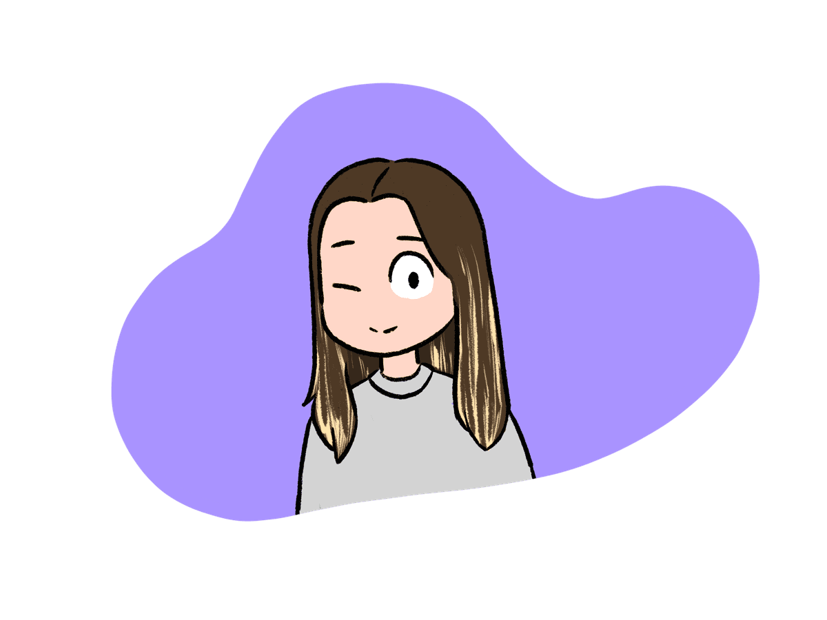 A purple blob for placeholder